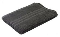 Gözze Elegante handdoek set van 2, Sylt, 100% katoen, 440 g/m², 50 x 100 cm - chocolade