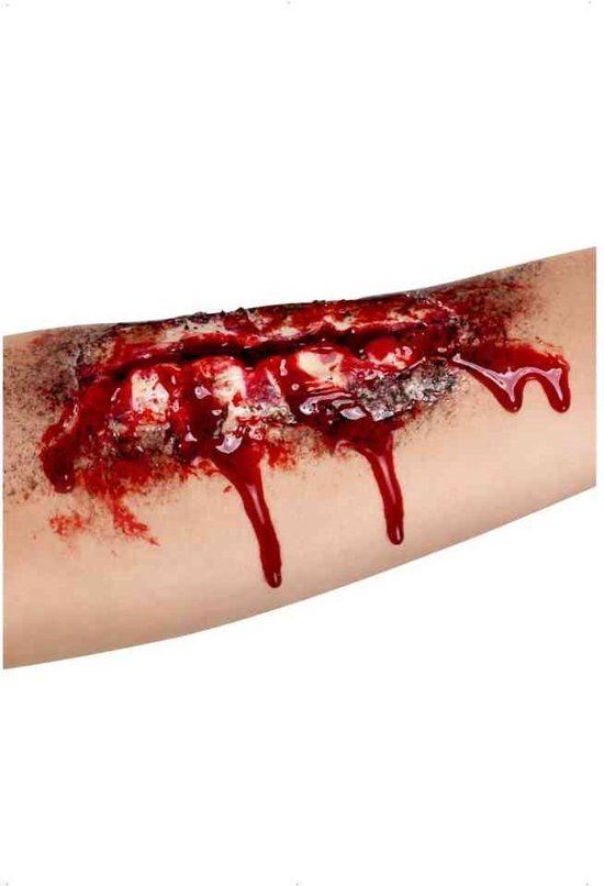 Smiffys Open Wound Scar - Makeup Extension - 20cm