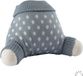 Popolini WoolPant - Wollen overbroekje - Lichtgrijs dots - 74/80