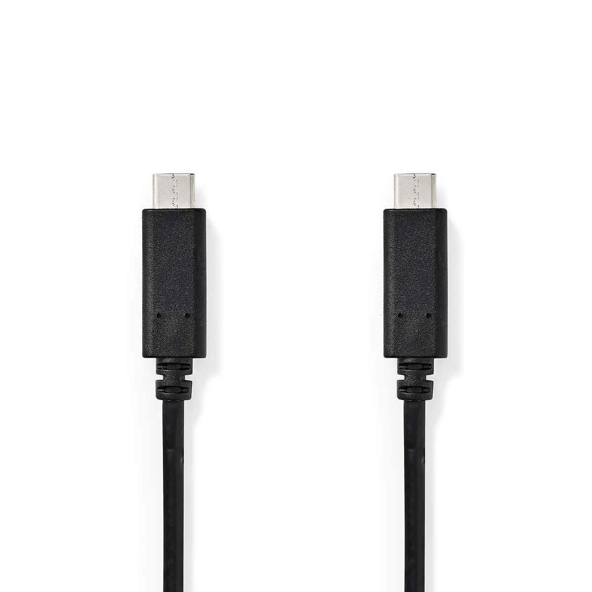 Nedis CCGB64700BK10 USB-kabel 1 m Zwart