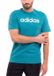 adidas T-shirt Heren Blauw Katoen Maat M