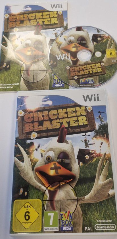 MSL Chicken Blaster - Nintendo Wii - Shooter - Standard Edition
