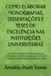 COMO ELABORAR MONOGRAFIAS, DISSERTAÇÕES E TESES DE EXCELÊNCIA NAS INSTITUIÇÕES UNIVERSITÁRIAS: GUIA ENCICLOPÉDICO DE METODOLOGIA DA INVESTIGAÇÃO ... E NORMAS INTERNACIONAIS DE REFERENCIAÇÃO