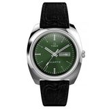 Timex Q Dress TW2W44700 Horloge - Leer - Zwart - Ø 37.5 mm