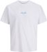 Jack & Jones T-shirt Heren XXL Katoen Wit Ronde Hals Korte Mouw Logo Casual