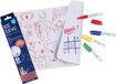 Super Petit Silicone Mini Tapis avec 4 Marqueurs