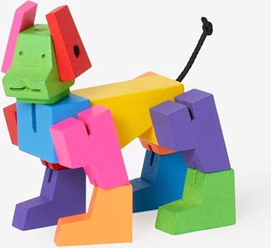 Fnac Areaware Cubebot Micro Milo Hond Multicolor