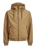 JACK&JONES JJEBASIC SOFTSHELL HOOD NOOS Heren Buitenjas Otter XS