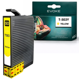 Evoke Compatibele Inkt voor Epson T503Y T-503Y T-503 XL Geel Wf-2965Dwf 2960Dwf Expressionhome Xp-5200 Xp-5205