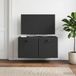 Maison Exclusive - Meuble TV mural 59,5 x 31 x 30 cm noir bois d'ingénierie
