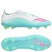 adidas F50 Messi Pro Fg Aurora Radiante - Blanc/rose/turquoise - Herbe Naturelle (Fg), pointure 44⅔