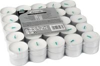 Conpax Candles Waxinelichtjes - 50 stuks - 3,7 cm - 4 branduren - Wit