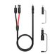 Solarstekker op DC7909, DC8020-adapter, perfect compatibel met Jackery draagbaar powerstation, zonnepaneelverlengkabel, 12 AWG zware draad