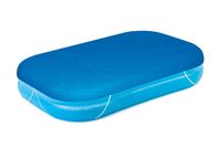 Bestway Rectangular Pool Safety Cover for Inflatable Family Pools, Blue, 2.62 m x 1.75 m