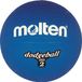 Molten Dodgeball 2, Blauw, Buitenspeelbal, Rubber