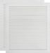 vidaXL Kastdeuren met lamellen 2 st 69x59,4 cm massief grenenhout wit