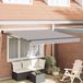 Maison Exclusive Parasol manuel, 3 x 2,5 mètre, gris clair, 100% polyester