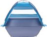 VEVOR Strandtent/zonnescherm voor 4 personen, UPF 50+ bescherming, draagbare strandtent met draagtas en grondankers, lichtgewicht strandparasol voor kamperen, vissen, picknicken, zonnetent