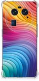 B2Ctelecom Shockproof Case voor OPPO Find X6 Regenboog