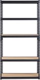 Vevor Boutloze Stellingkast Opslagrek Zware Stellingkast Werkplaatsrek 406x914x1813mm