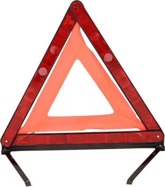 Dunlop Gevarendriehoek Rood 42 X 37 Cm