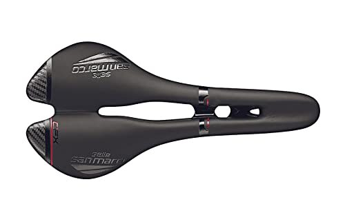 Selle San Marco Aspide Open Fit Carbon Fx zadel, zwart/zwart, smal (S2)