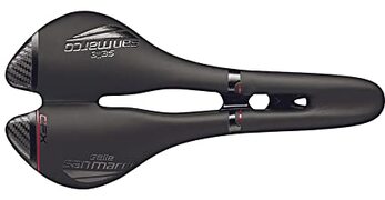 Selle San Marco Aspide Open Fit Carbon Fx zadel, zwart/zwart, smal (S2)