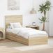 Maison Exclusive - Lit coffre en chêne Sonoma 75 x 190 cm Matériau dérivé du bois