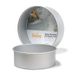 Decora, 0062601 Professionele bakvorm, rond, Ø 23 x 10 cm, van geanodiseerd aluminium