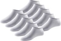 Schiesser Bluebird sneakersokken 10-pack katoen gemengd heren maat 43-46 gesorteerd 6