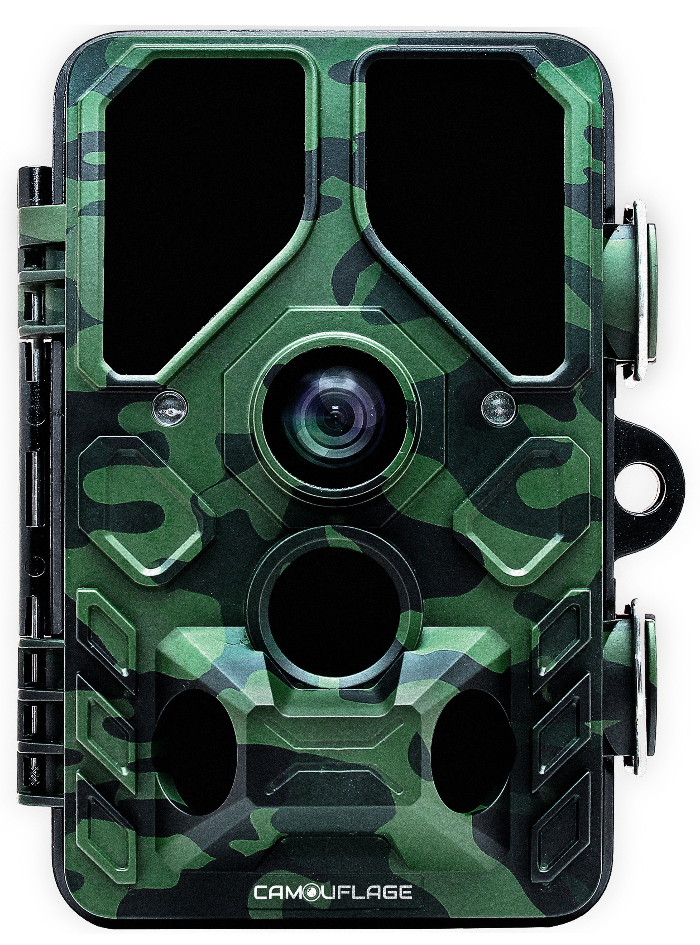 Camouflage EZ45 Wildcamera - 24MP - Full HD - Nachtzicht - Tuin Observatie - Camouflage Groen