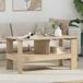 vidaXL Salontafel Sonoma Eiken 90 x 50 x 45 cm