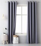 Non-branded Rideau 140x250 cm Gris foncé Occultant