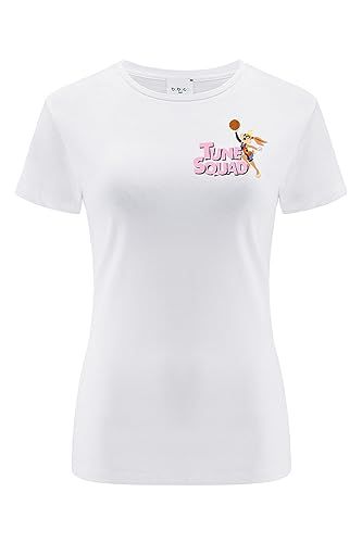 Looney Tunes Space Jam 025 White Women's T-Shirt - XXS