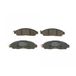 Bosch Bp2440 Plaquettes de frein - Avant - ECE-R90 - 1 jeu de 4 plaquettes