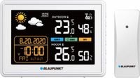 Blaupunkt Weerstation met hygrometer, luchtdruk en weersvoorspelling - Wit