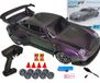 PolkaHome® Voiture RC Drift 1:24 20 km/h 2.4GHz 4WD Violet Plastique