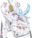 ASE Spolka Akcyjna Réducteur de siège pour chaise haute Coussin de siège pour bébé Coussin de siège - Coussin de siège pour enfant pour chaise haute Ikea Peg Perego Housse de siège pour chaise haute Siège pour bébé et chaises hautes Certificat Oeko-Tex Feuilles