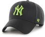 47Brand New York Yankees honkicap MLB MVP Zwart Unisex Volwassenen One size