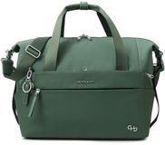 Hedgren RYOKO – Duffle S – 26,9 L – Compressible – Smart Sleeve – Gerecycled waterafstotend materiaal – RFID – Duck Green