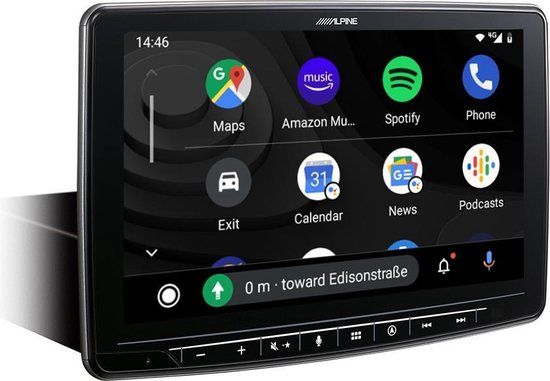 Alpine INE-F904D - 9 inch Auto Navigatie met Apple CarPlay & Android Auto