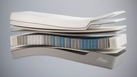 Sleepy Hybrid matras - 90x210 - hybride kern - pocketvering