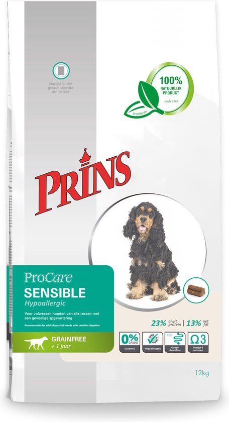 Prins ProCare Grainfree Sensible Hypoallergic - 12 KG