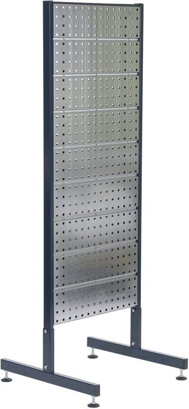 Raaco Dubbelzijdig rek met 6 gep. Panelen