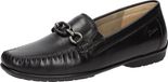 Sioux Cortizia-737-H-SC Dames Instappers Zwart Leer Maat 38