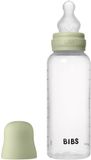 Bibs Fles - Medium Flow - 270 ml - Silicone - Sage