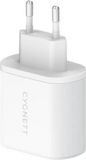 Cygnett Powerplus Chargeur USB-C double 35W - Blanc