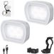 NEEWER Basics Set van 2 magnetische hulplampen, compatibel met DJI OSMO Pocket 3 Gimbal Camera Creator Combo, USB C oplaadbare mini-LED-vullamp bevestiging voor selfie vlog video-opname, M21