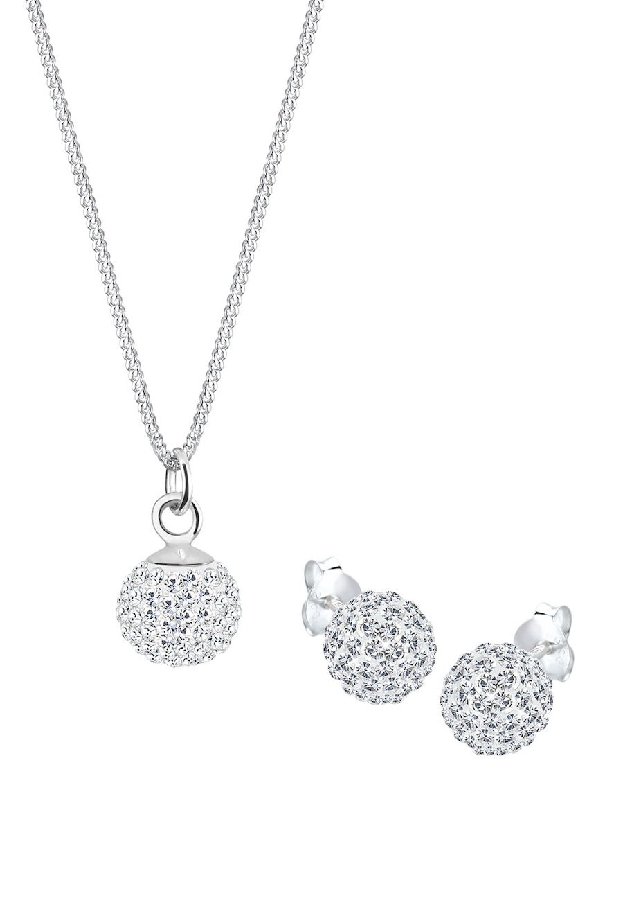 Elli Sieraden Set Dames - Kristal - 925 Sterling Zilver