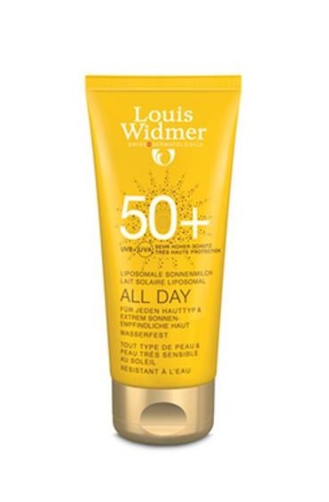 Louis Widmer Zonnebrand all day spf 50 ongeparfumeerd 100 ml